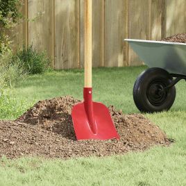 NOLMERE Shovel Head 4 pcs 32x24.5 cm Powder-Coated Steel - Red