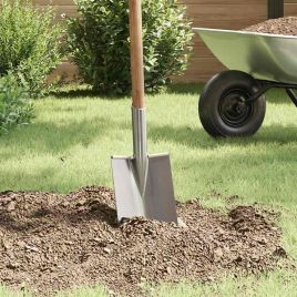 NOLMERE Shovel Head 4 pcs 43x17 cm Powder-Coated Steel - Silver