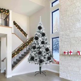 FLINRA Christmas Bauble Set 3 pcs Black Plastic