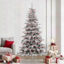 FLINRA Christmas Bauble Set 100 pcs Transparent Dia 10 cm Plastic