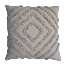 Bohemian Comfortable 2 Cushions Set - Grey