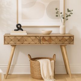 BROOKFIELD Console Table Light Oak