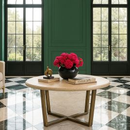 EDGEWOOD Round Coffee Table