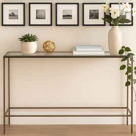 ELLESMERE Console Table - Brown