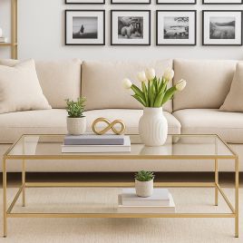 ELLESMERE Coffee Table - Gold