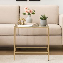 ELLESMERE Side Table Gold