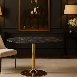 ELMBRIDGE Dining Table - Black