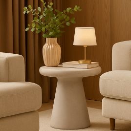 ELMBROOK Side Table Concrete