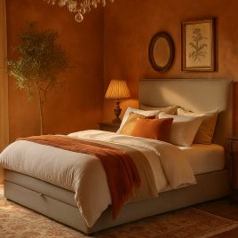 IRONBRIDGE Double Fabric Bedframe with 2 Drawer Storage - Grey