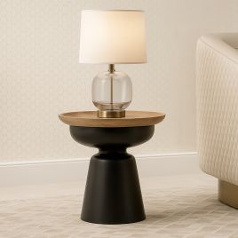 ROSEFIELD Side Table - Black