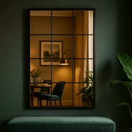 THISTLEDOWN Outdoor Mirror - Black