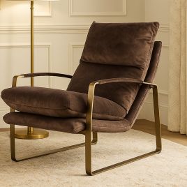 WEXFORD Chaise Lounger - Brown