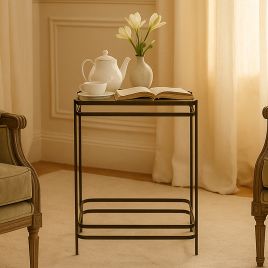 WEXHAM Side Table - Brown