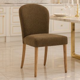 WILTON Fabric Dining Chair Green - Set of 2