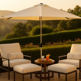 WINDERMERE Parasol - Cream