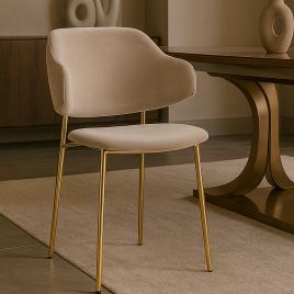 WINSFORD Dining Chair Taupe - Set of 2