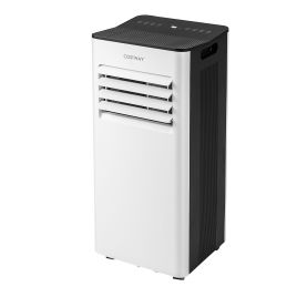 9000 BTU Portable 4-in-1 AC with Dry and Fan Mode - Black