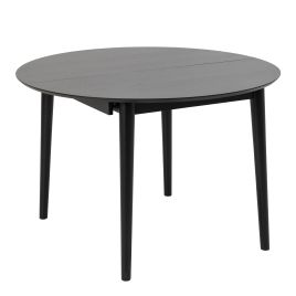 Dining Table - MONTREUX Round Dining Table Black 154cm