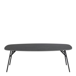 Coffee Table - CARACAS Coffee Table Black 120cm