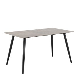 WISE Rectangular Dining Table in Grey/Black
