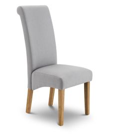 Rio Shale Grey Scrollback Dining Chair