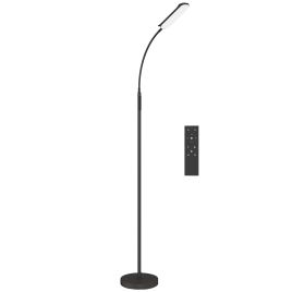 HERON LED Floor Lamp Standing Lamp with Remote & Touch Control Black