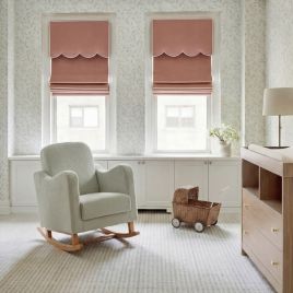 SERENZA Boucle Fabric Nursing Chair - Sage