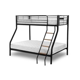 Carlisle Triple Sleeper Bunk Bed - Black