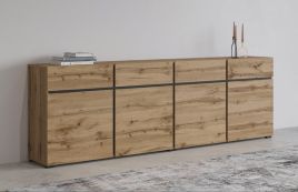 Sideboard - TAYLOR Sideboard Oak Wotan 225cm