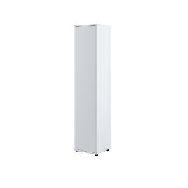 Display Rack - DONNELL Display Cabinet White Matt 45cm