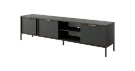 TV Cabinet - DORAN TV Unit Anthracite 203cm