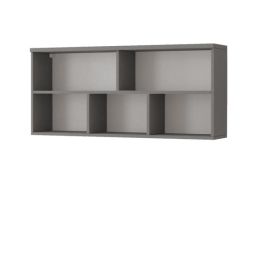 Wall Shelf - BRAYDEN Wall Shelve Grey Matt 110cm