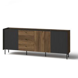 PANDORA Sideboard Cabinet Oak Walnut 200cm