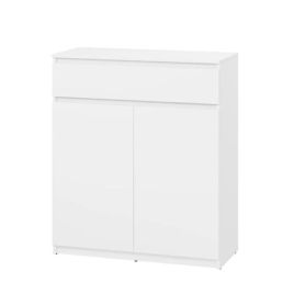 ESSENZA Hallway Cabinet White Matt 92cm