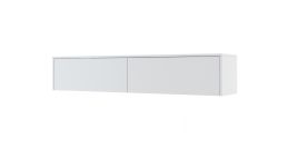 Over Bed Unit for ArtNest Horizontal Wall Bed Concept 160cm - White Matt