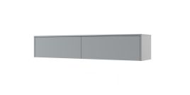 Over Bed Unit for ArtNest Horizontal Wall Bed Concept 160cm - Matt Grey