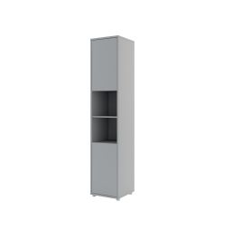 Tall Storage Cabinet for ArtNest Vertical Wall Bed Concept - Matt Grey