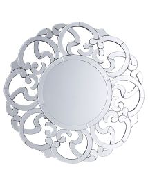 Wall Mirror 70cm Silver