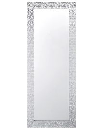Wall Mirror 50x130cm Silver