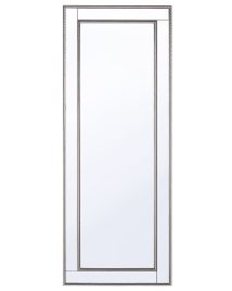 Wall Mirror 50x130cm Gold with Silver