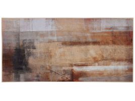 Area Rug 80x150cm Brown