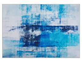 Area Rug 140x200cm Blue