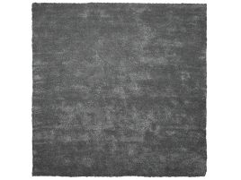 Shaggy Area Rug 200x200cm Dark Grey