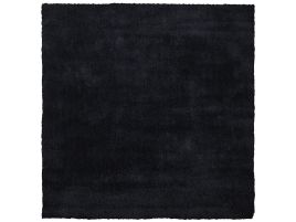 Shaggy Area Rug 200x200cm Black