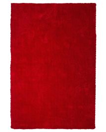 Shaggy Area Rug 140x200cm Red