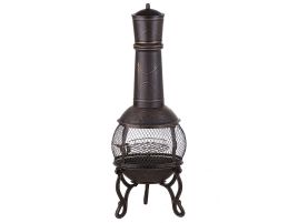 Charcoal Fire Pit Brass TACORA