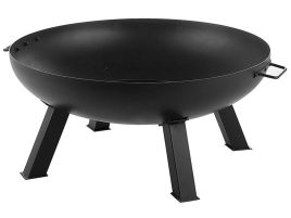 Charcoal Fire Pit Black SEMPU