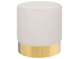 Velvet Pouffe Pink SOPHIA