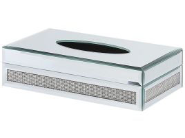 Mirrored Tissue Box Holder