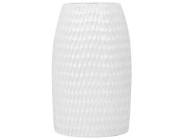 Stoneware Decorative Vase 25 White